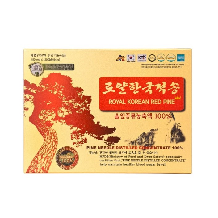 Tinh dầu thông đỏ Royal Korean Red Pine 120 viên